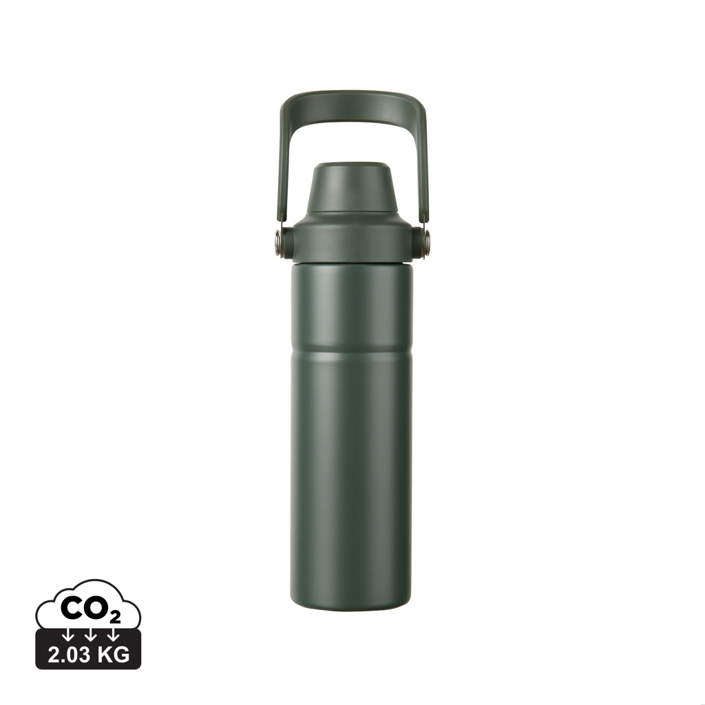 Bouteille personnalisée isotherme 600ml Baltimore Trek VINGA Vert 
